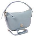 Margot Sac à Main en Cuir Souple Bleu céleste TL142386