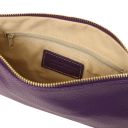 TL Bag Bolso Noche en Piel Suave Violeta TL142029