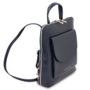 TL Bag Small Leather Backpack for Women Dark Blue TL142092