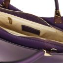 TL Bag Leather Handbag Purple TL142287