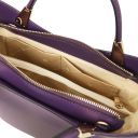 TL Bag Bolso Noche en Piel Violeta TL142287