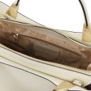 TL Bag Handtasche aus Leder Beige TL142287