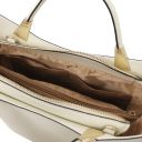 TL Bag Handtasche aus Leder Beige TL142287