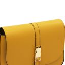 Nausica Sac Bandoulière en Cuir Moutarde TL141707