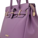 TL Bag Handtasche aus Leder Lilla TL140530