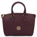 Layla Bolso a Mano en Piel Bordeaux TL142399