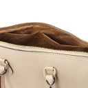 Layla Leather Duffle bag Beige TL142399