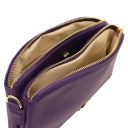 Lily Borsa a Tracolla in Pelle Morbida Viola TL142375