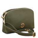 Lily Borsa a Tracolla in Pelle Morbida Verde Foresta TL142375