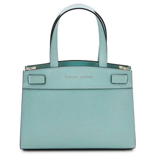 Musa Mini sac en Cuir Bleu céleste TL142401