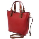 TL Bag Saffiano Leather Tote Lipstick Red TL141696