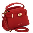 Maisy Handtasche aus Leder Lipstick Rot TL142394