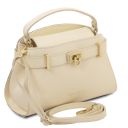 Maisy Handtasche aus Leder Beige TL142394