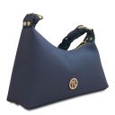 Sophie Schultertasche aus Leder Dunkelblau TL142367