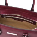 TL Bag Sac à Main en Cuir Bordeaux TL142147