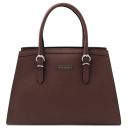 TL Bag Leather Handbag Coffee TL142147