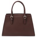 TL Bag Leather Handbag Coffee TL142147