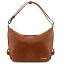 Sabrina Leather Hobo bag Honey TL40274