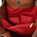 TL KeyLuck Tasche aus Geprägtem Leder Cinnamon TL141573