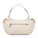 Olivia Leather Tote Beige TL142396