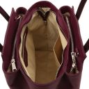 Tulipan Borsa a Mano in Pelle Bordeaux TL141727