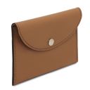 Porta Biglietti da Visita / Carte di Credito in Pelle Cognac TL142417