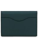 Leather Business Card / Credit Card Holder Teal TL142417