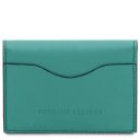 Visitenkarten-/ Kreditkarten Etui aus Leder Turquoise TL142417