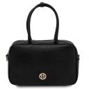 Vivian Handtasche aus Leder Schwarz TL142368