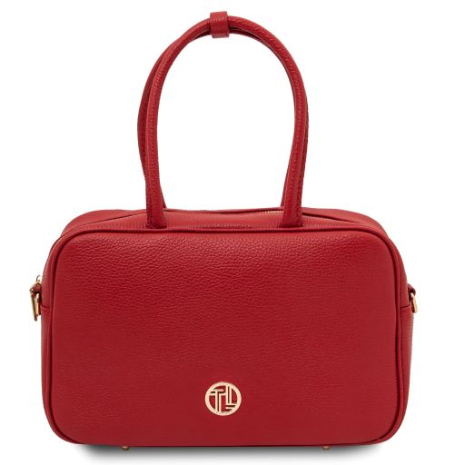 Vivian Handtasche aus Leder Lipstick Rot TL142368