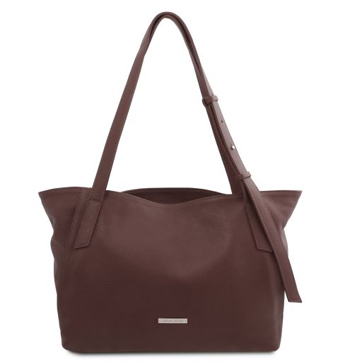 TL Bag Bolso Shopping en Piel Suave Café TL142230