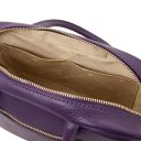 Vivian Leather Tote Purple TL142368