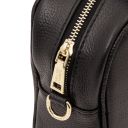 Vivian Handtasche aus Leder Schwarz TL142368