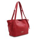 TL Bag Soft Leather Shopping bag Lipstick Red TL142230