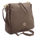 Amy Borsa Shopping in Pelle Morbida Talpa scuro TL142385