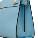 Musa Mini sac en Cuir Bleu clair TL142401