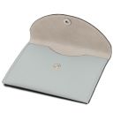 Leather Business Card / Credit Card Holder Grey TL142417