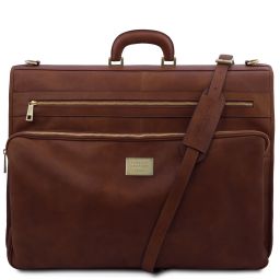 Papeete Garment Leather bag Brown TL142337