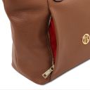 Blake Borsa al Hombro en Piel Suave Cognac TL142411