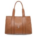 Callie Soft Leather Shoulder bag Коньяк TL142415