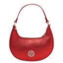 Pixie Borsa a Mano in Pelle Metallic con Tracolla a Catena Rosso Lipstick TL142413