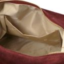 Sierra Suede Leather Shoulder bag Bordeaux TL142419