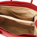 Procida Leather Handbag and 3 Fold Leather Wallet With Coin Pocket Lipstick Red TL142151