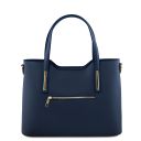 Olimpia Borsa Shopping in Pelle Blu scuro TL141412