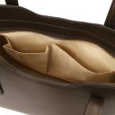 Olimpia Ledertasche aus Leder - Klein Kaffee TL141521