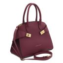 Coccola Leather Handbag Bordeaux TL142421