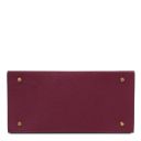 Coccola Leather Handbag Bordeaux TL142421