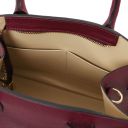 Coccola Leather Handbag Bordeaux TL142421