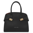 Coccola Sac à Main en Cuir Noir TL142421