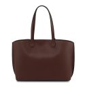 TL Bag Leather Shopping bag Coffee TL141828